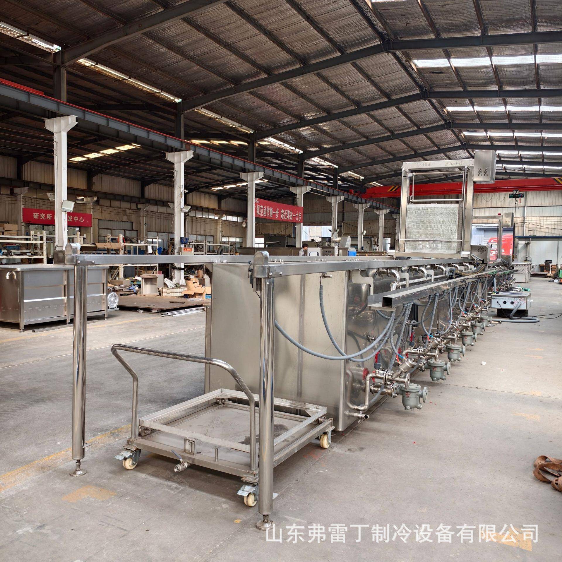 大肠蜂窝卤煮锅羊蹄连续式卤煮连锅鸡鸭鹅卤煮锅大型卤煮设备