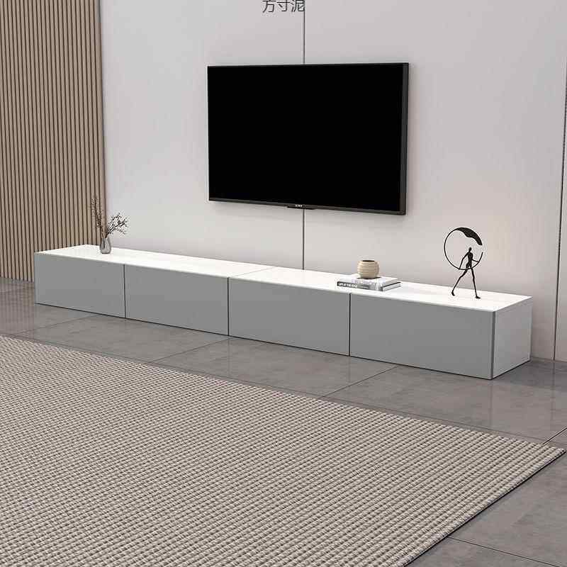 LAS简约电视柜厅轻茶奢几组合客柜落地柜家用小户型收简易纳地柜