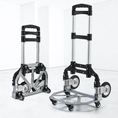 拉货搬运车推拉车小拖车折叠家用手推车小拉车手拉车拉杆车购物车