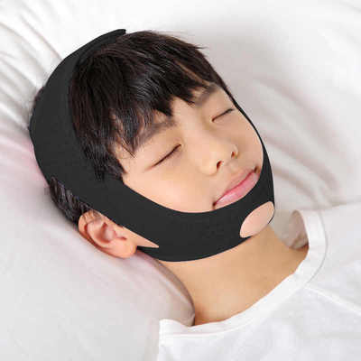 下颚后缩矫正器颞下颌关节紊乱固定带托下颌骨兜下巴托牵引器