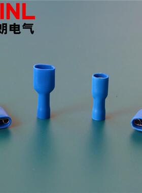 绝缘对端子线FDFD2-1插10插簧4.8接UVI鼻子FFD2-1D87冷压端头5-25