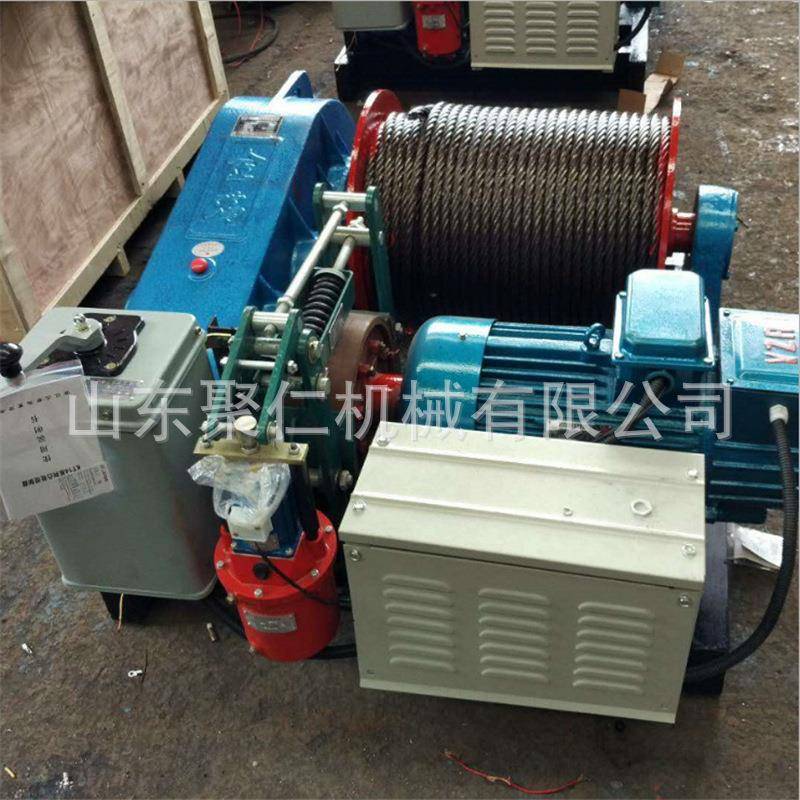 卷扬机油刹卷扬机建筑机械变频液压电磁卷扬设备多规格1T5T卷扬机