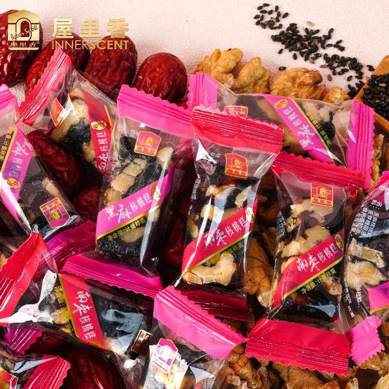 新疆包邮屋里香南枣核桃糕黑芝麻上海零食特产软糕点小吃散装采用
