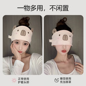 月子帽子女秋冬季 大头围坐月子产妇帽防风吸汗不勒头月子头巾发带