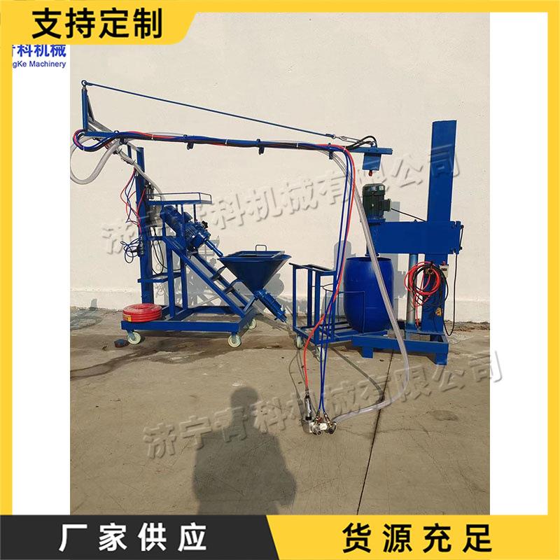 窗套线条欧式成型设备80型螺杆式窗套喷浆机水泥砂浆喷涂设备