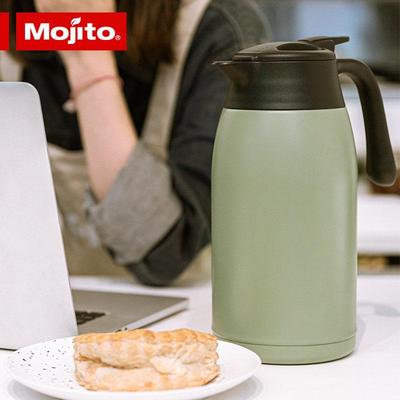 木吉乇mojito316不锈钢保温壶家用大容量暖水瓶水壶暖壶热水瓶2L
