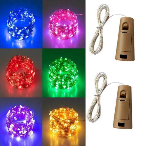 LED Wine Bottle Lights with Cork 3M Cork Lights Fairy String