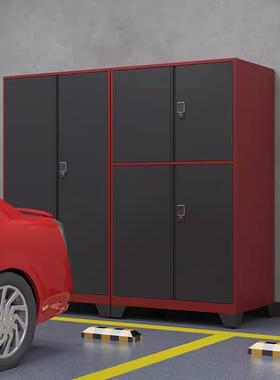 车车位储PLV物柜密码锁地下室位柜潮地库厚收纳加柜车间加防厚工