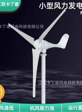 厂家直销水平轴风力发电机300W-600W小型风力发电机微风启动