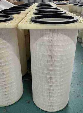 方盖滤筒厂家直供覆膜阻燃空气滤筒 塑料卡盘式除尘滤芯 大量
