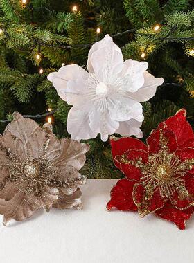 Christmas tree decoration Eternal Simulated flower ornaments