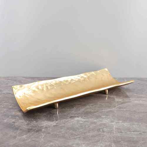 新中式创意竹节树脂果盘盘摆0496托件客厅玄关茶几电视家柜居软饰