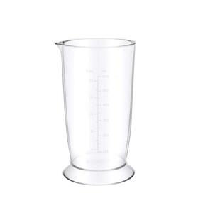 手持搅拌棒量杯带刻度大容量AS食品级材料600ml料理机奶茶杯
