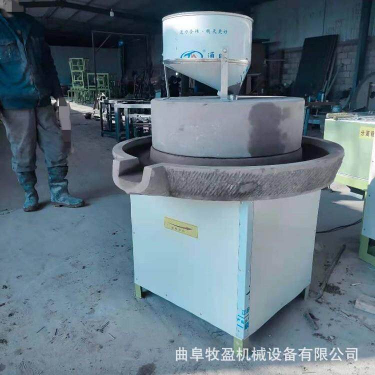 小型杂粮面粉石磨机 玉米小麦磨粉机 电动黄豆绿豆煎饼豆腐磨浆机