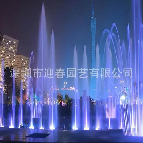 景区大型音乐喷泉设计户外大型水幕喷泉秀厂家承接国内外喷泉音乐