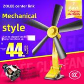 中联重科风扇静音办公室学生宿舍桌面夹扇床头微型风扇迷你电风扇