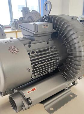 欧冠高鼓风机D01L5H压43R15真空上料旋涡气泵LD015H431.5KW高压风