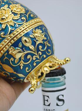 欧风式创意蛋ORB形压式牙签盒自按动弹签出牙筒旅游景区家居礼品