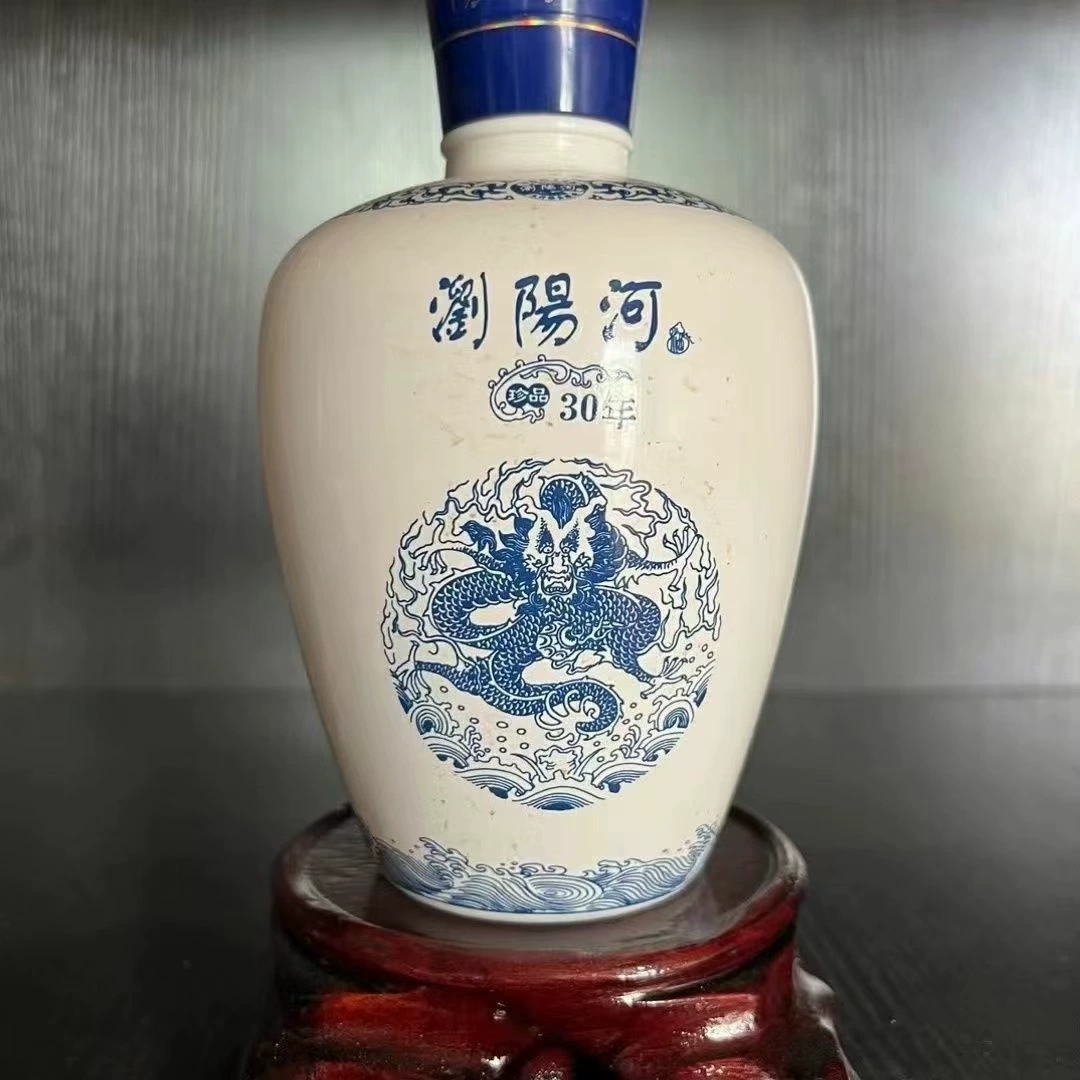 2011年52度浏阳河青花瓷珍品30年 475ml*1瓶 浓香型白酒 纯粮酿造