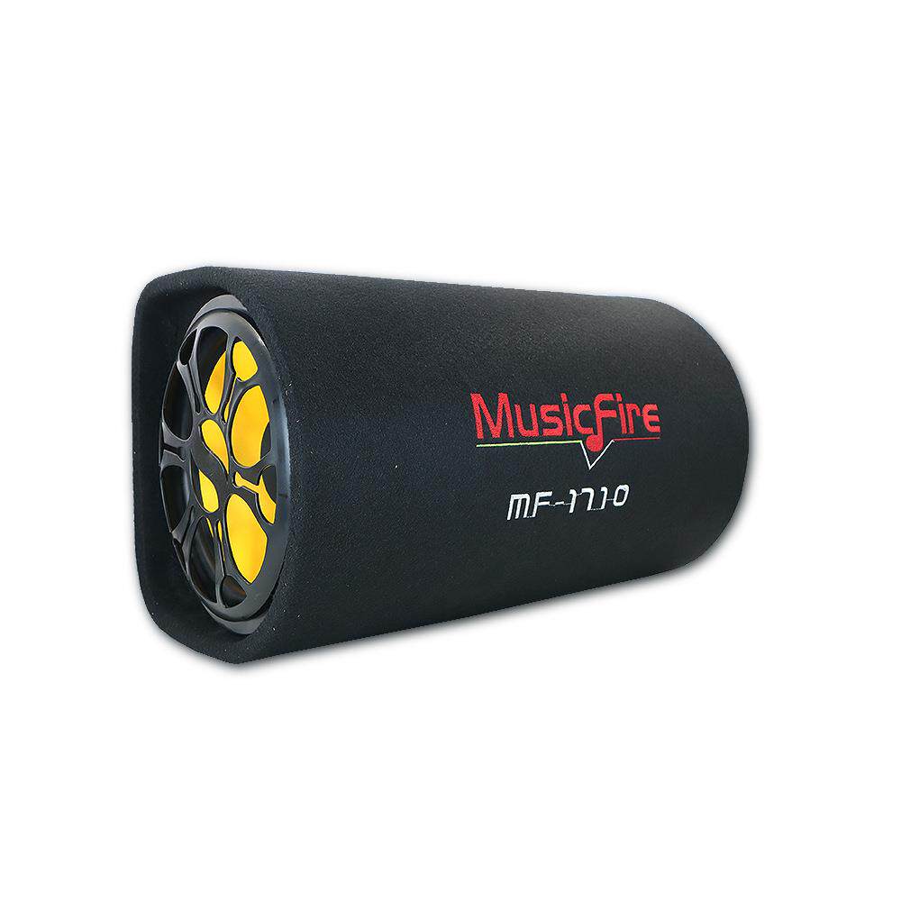 汽车6寸8寸10寸汽车音响改装12V扬声器有源低音炮圆形隧道炮1710