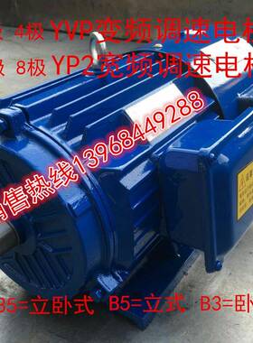 电机厂家供应YVP112M-62.2WYVP变频调速三相异步电动机YP2