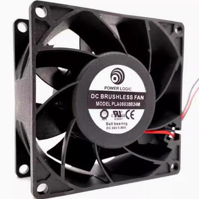 POWER LOGIC PLA08038B24M DC 24V 0.80A 8038 服务器 散热风扇