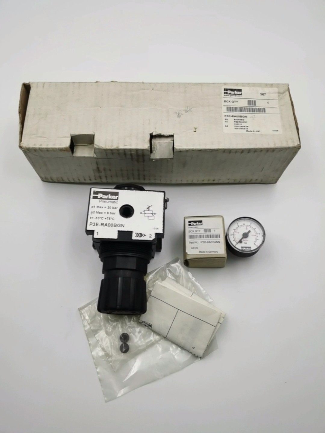 P3E-RA00BGN带压力表P3D-KAB1ANN全新原装