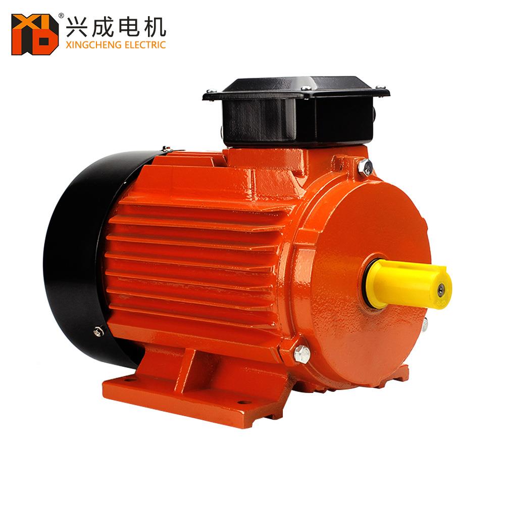 7.5KW马达Y2 132S2铜线机芯外轴2级B3卧式10HP三相异步电机