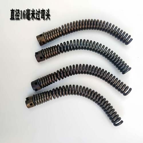 【高端甄选】管道疏通器弹簧疏通神器家用桶下水道疏通工具直径16