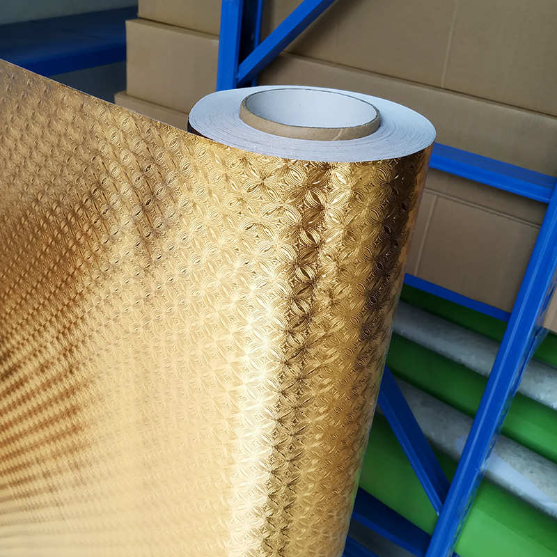 土豪油金铜壁纸背景自墙纸贴防水3d墙钱防金客粘立体金色墙厅金箔