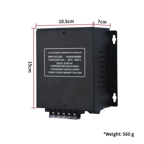 22XLZ热0V温度制器烤箱加热恒温器控带数显养殖恒温加电丝降热温