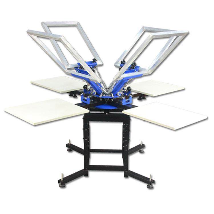 经济型4色工位立4式双轮转丝机丝 四色手动网印刷机 4色印丝印机,办公设备/耗材/相关服务,丝印机,淘宝优惠券,粉丝福利购,淘宝优惠卷