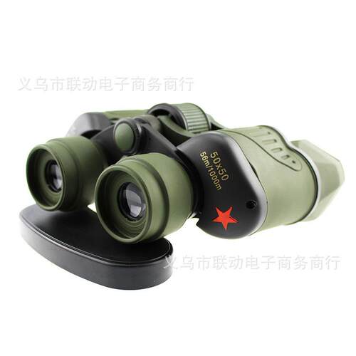 厂家直销 九八式双筒高倍望远镜 7x35望远镜 带坐标测距