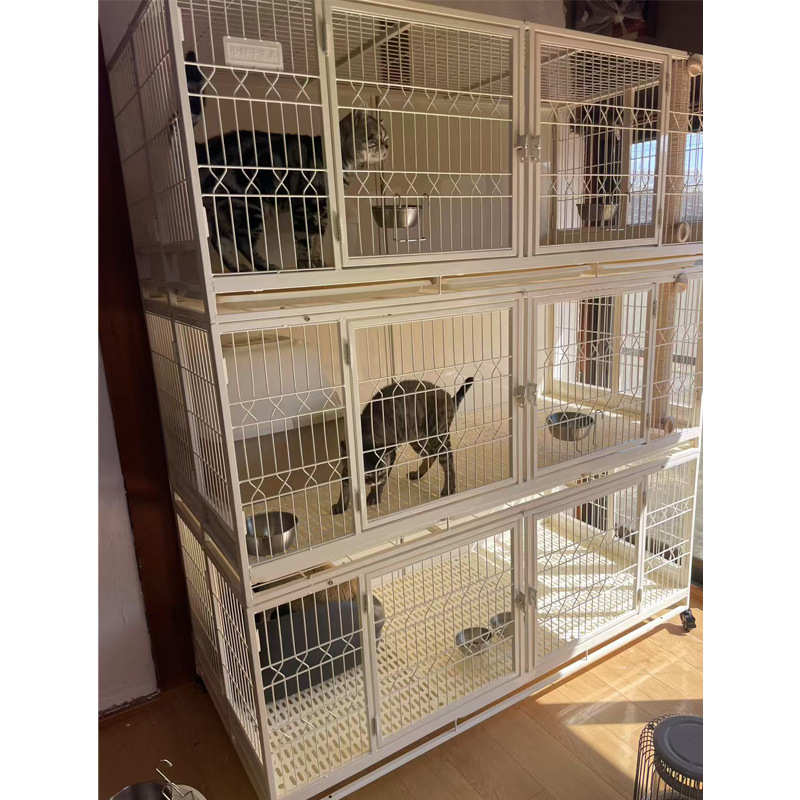 繁育小胖笼子三层具笼猫子繁殖猫笼繁育猫折叠厂家直销笼笼笼猫