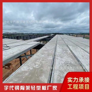 大兴直供钢骨架轻型屋面板 泄爆防火发泡水泥预制板 钢构厂房屋面