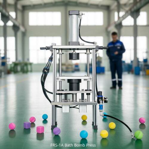 手动半自动浴盐球淋浴片成型机 bath bomb shower steamer press
