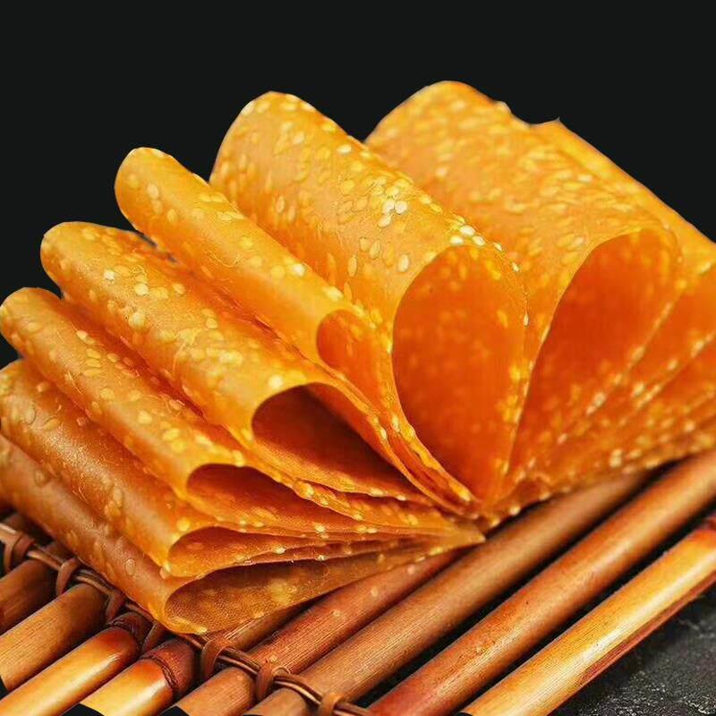 湖南特产农家芝麻红薯片500克零食平江地瓜干原味番薯片小吃包邮
