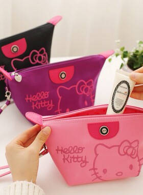 化妆包女大容量收纳包洗漱包便携2025新款可爱防水ins高级感网红