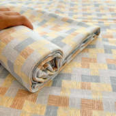 棉老粗布床单单件夏季 凉席单人学生宿舍被单人枕套三件套炕单