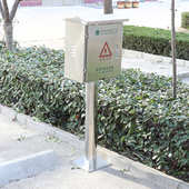 新能源汽车充电保护箱立柱不锈钢配电箱室外防雨防护新能源比亚迪