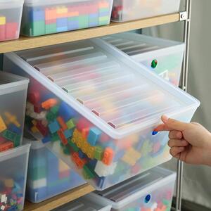 乐高玩具收纳盒积木透明多功能婴儿大颗粒玩具零件分类拼装整理盒