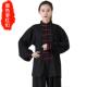 高档太极棉服服男女弹力麻春秋太极拳服装 表演武术功服中练老年晨
