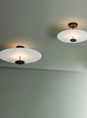 奶油风室灯主卧卧202年IXJ新5款吸顶灯现代约设计师护眼餐厅简灯