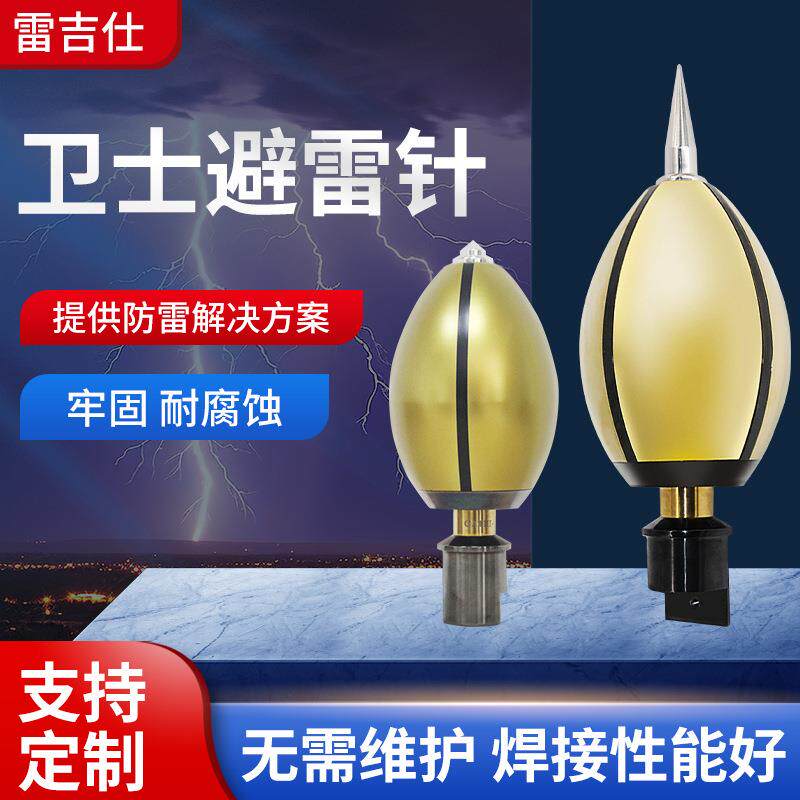 LPI卫士避雷针接闪器提前放电预放电避雷针ESE-45T/60T桥梁避雷针