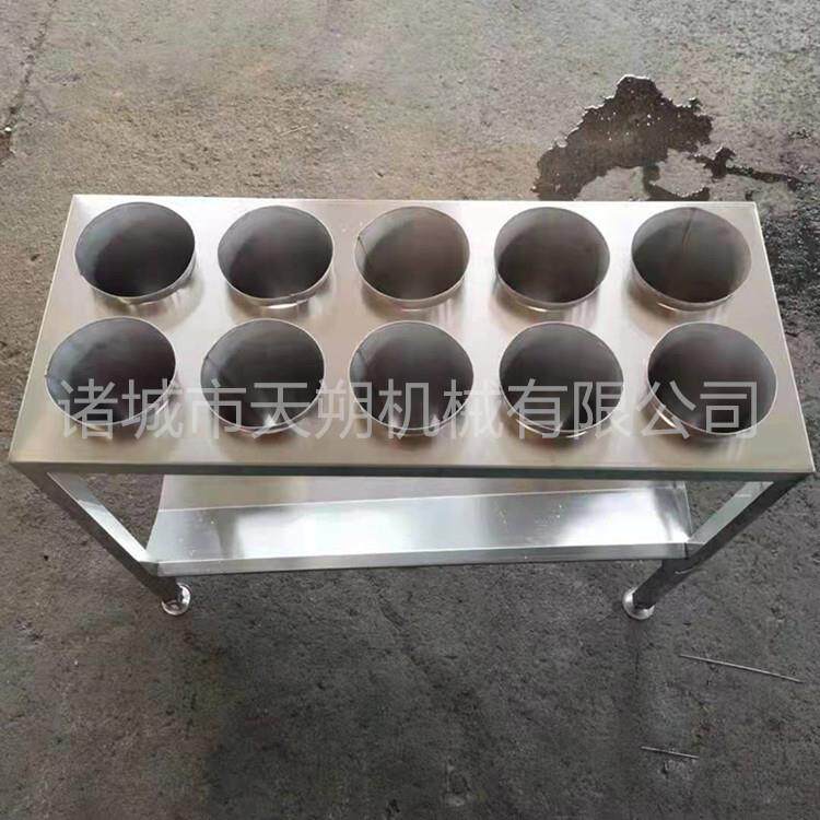 家禽控血器 鸡鸭鹅立式多锥桶沥血池 宰鸭神器集血槽 禽血收集池
