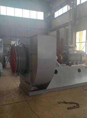 锅炉耐磨离心引风机Y6-51-14D高温除尘风机联轴器传动低噪音