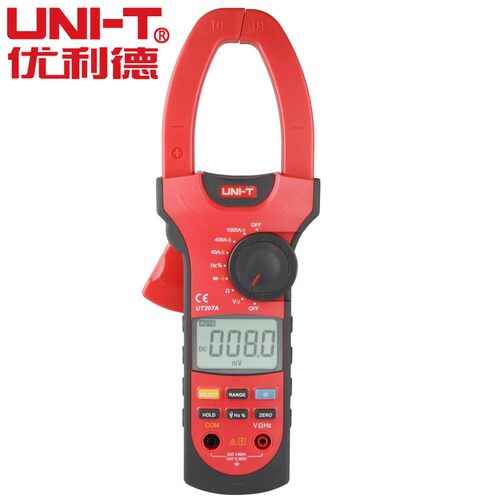 UNI-T优利德数字钳形表万用表全自动数显电流表交直流 UT207/8/9A
