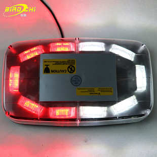 工厂供应LED短排警示灯 KM102D大功率闪光模式车顶夜间提示灯