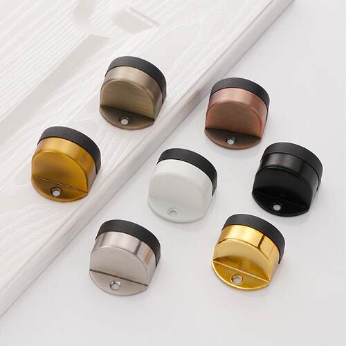 不锈钢门挡防风静音龟顶免打孔木门卧室门碰加高门阻门吸挡门器