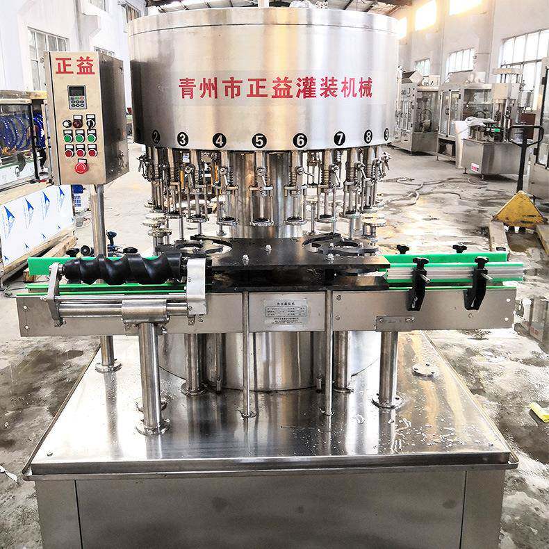 全自动负压式灌装机酱油醋料酒果汁饮料果酒葡萄酒起沫液体灌装机